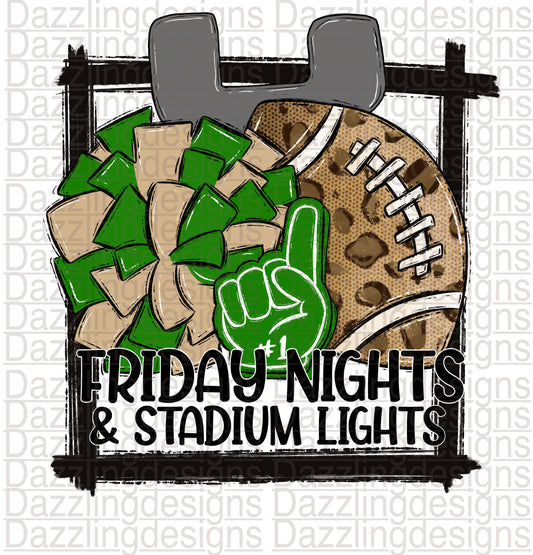 Football Friday Nights & Stadium Lights