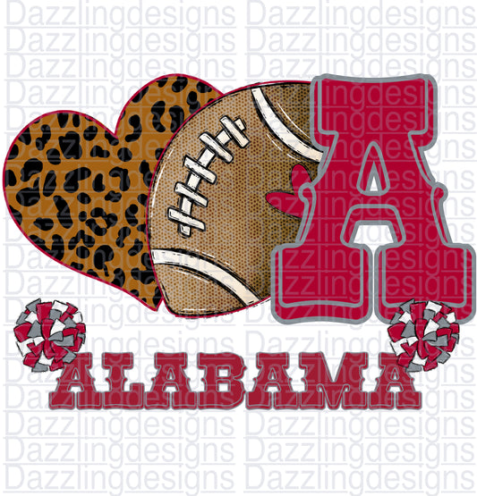 Love Football Alabama