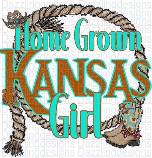 Home Grown Kansas Girl