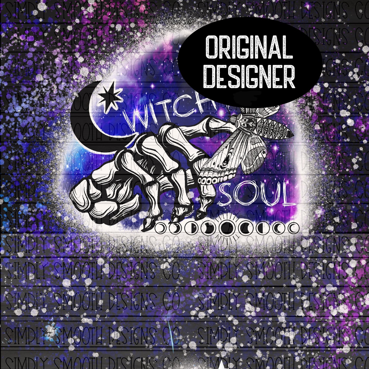 Witchy soul tumbler 20 ounce skinny