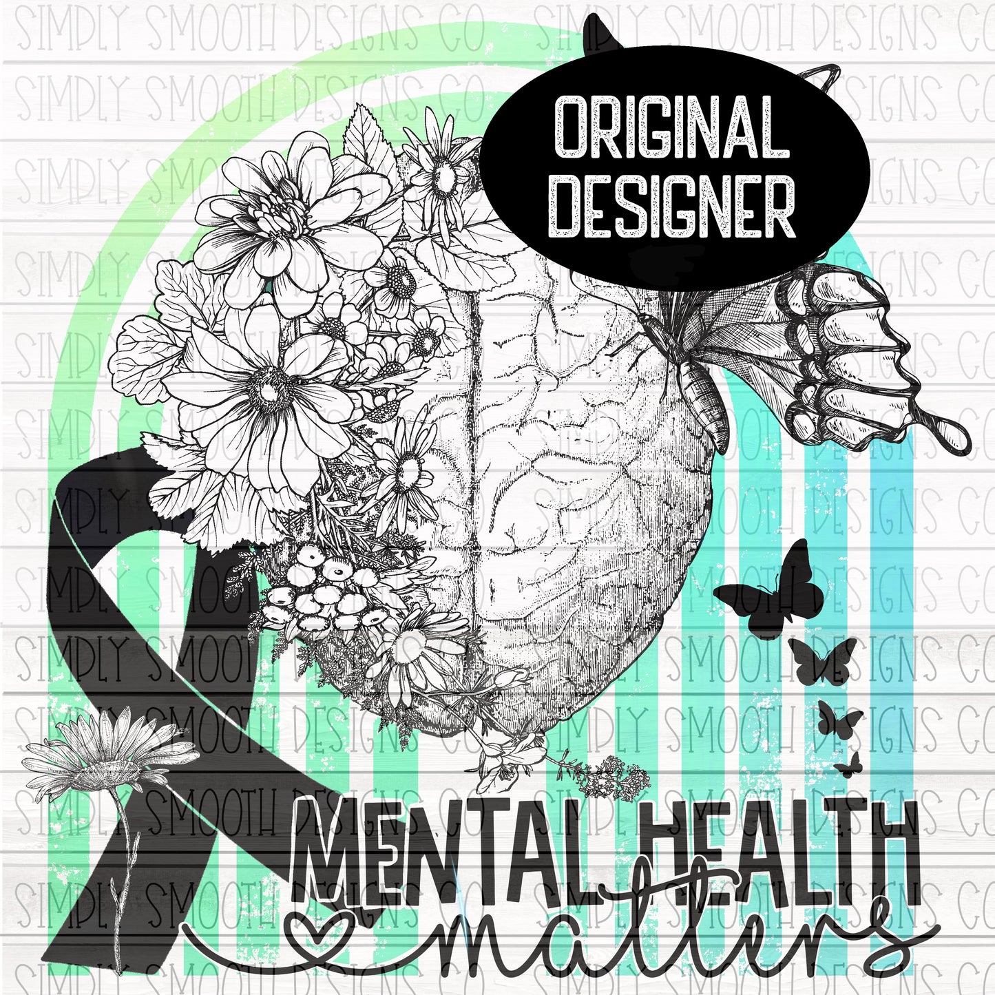 Mental health matters rainbow awareness