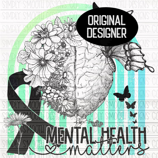 Mental health matters rainbow awareness