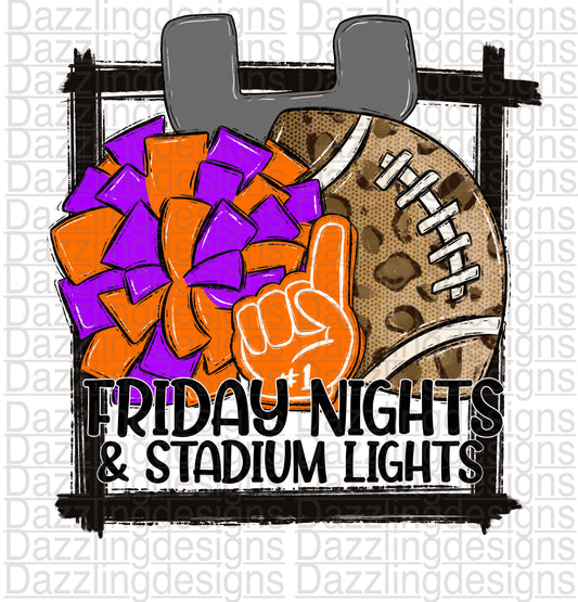 Football Friday Nights & Stadium Lights