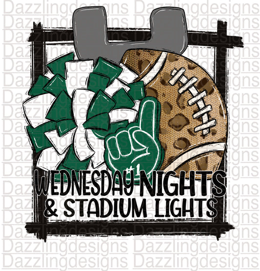 Football WEDNESDAY Nights & Stadium Lights