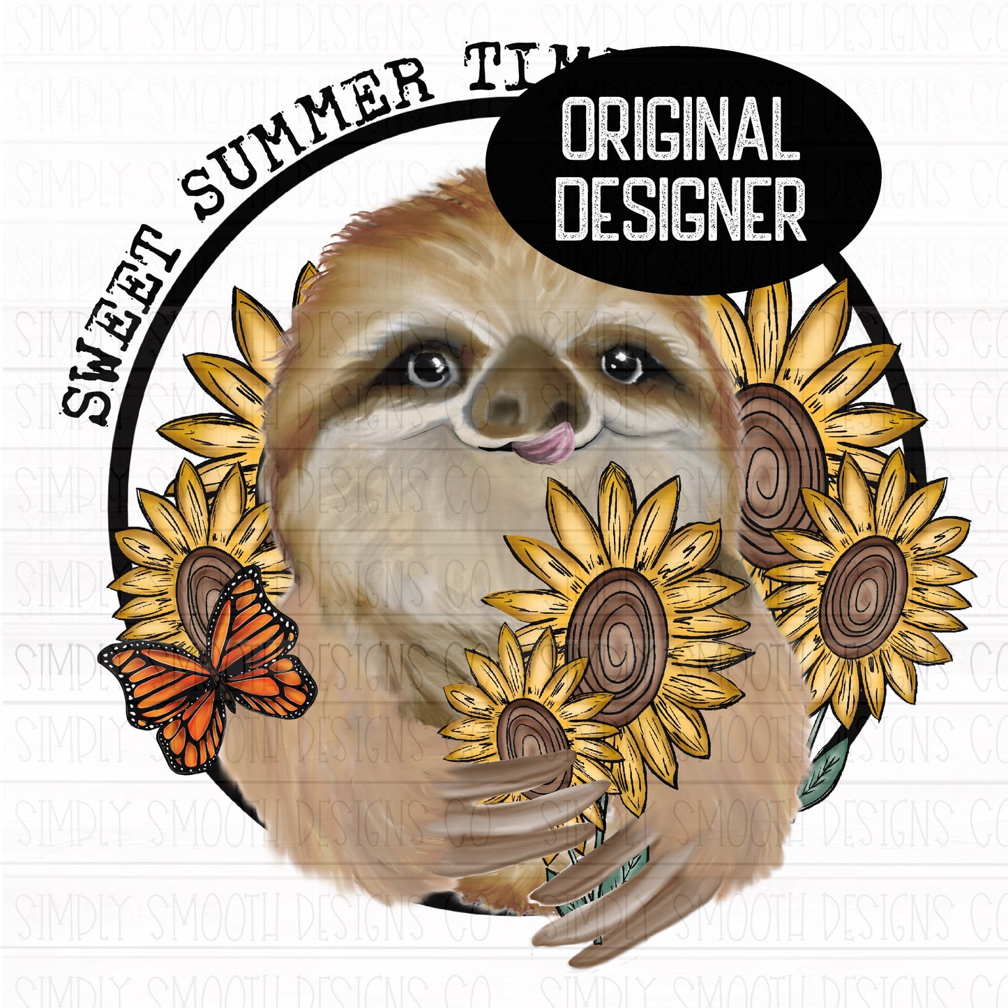 Sweet summer time sloth
