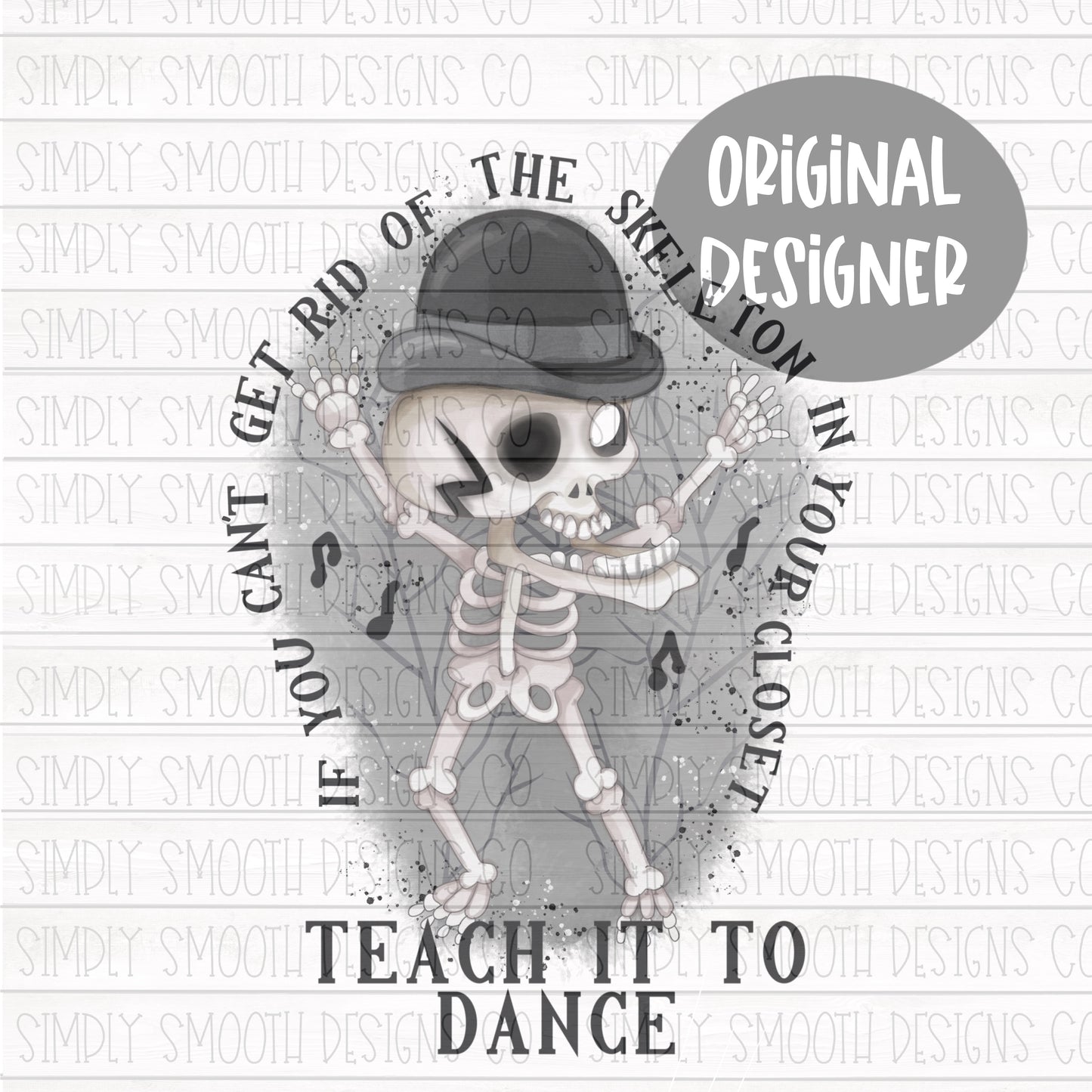 Teach it to dance skeleton
