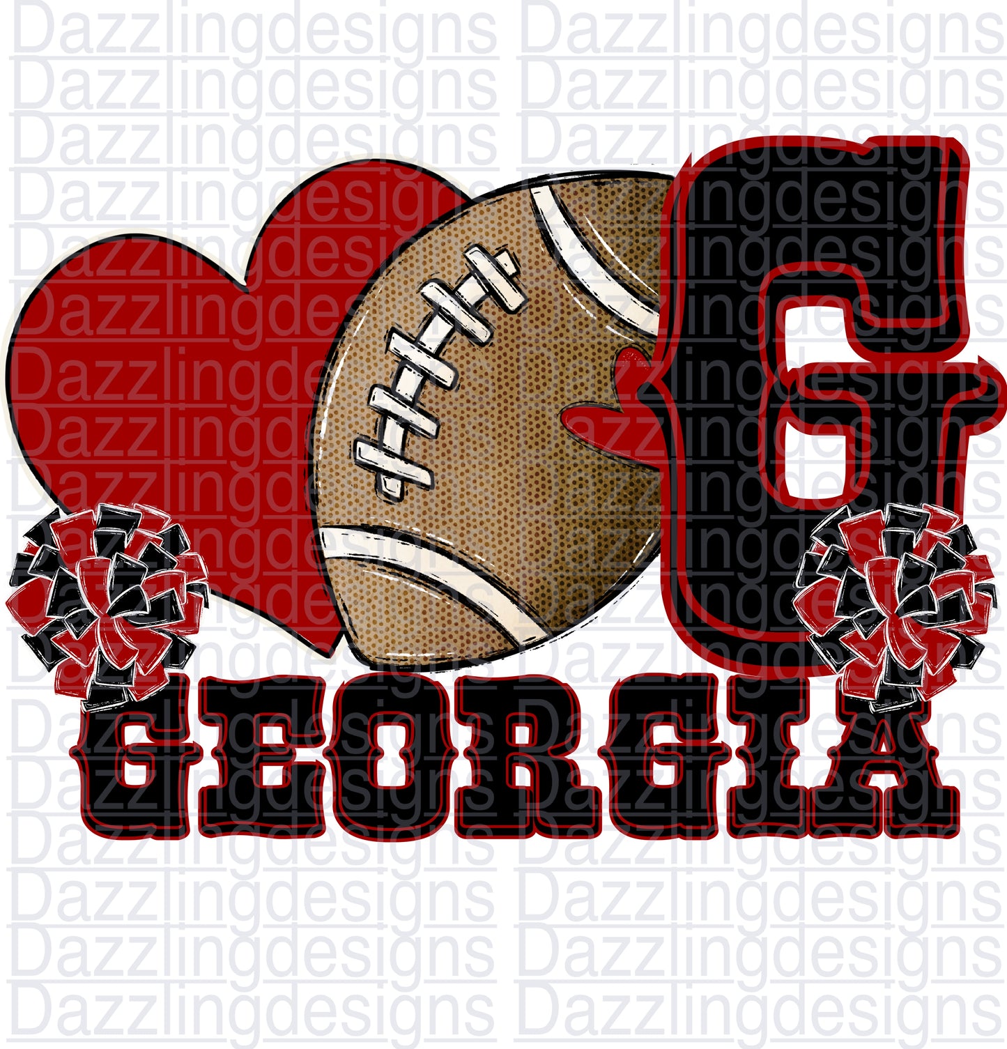 Love Football Georgia