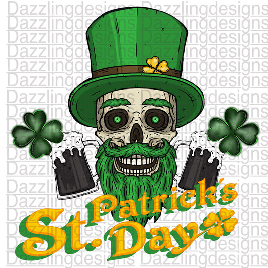 St. Patrick’s Day Skeleton