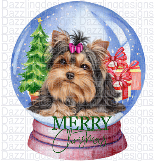 Merry Christmas Yorkie