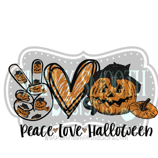 Peace love halloween