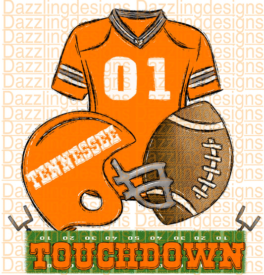 Orange Tennessee Football