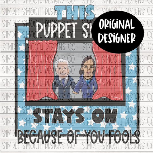 Puppet show Biden Harris