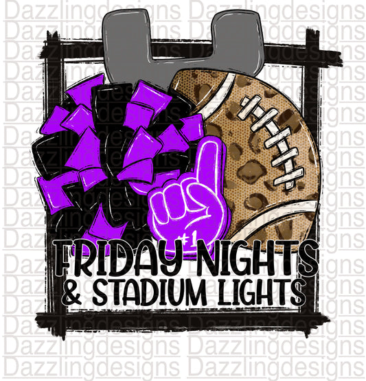 Football Friday Nights & Stadium Lights