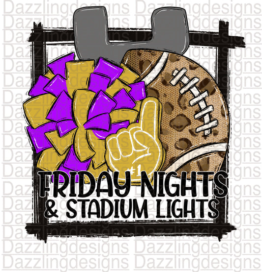 Football Friday Nights & Stadium Lights