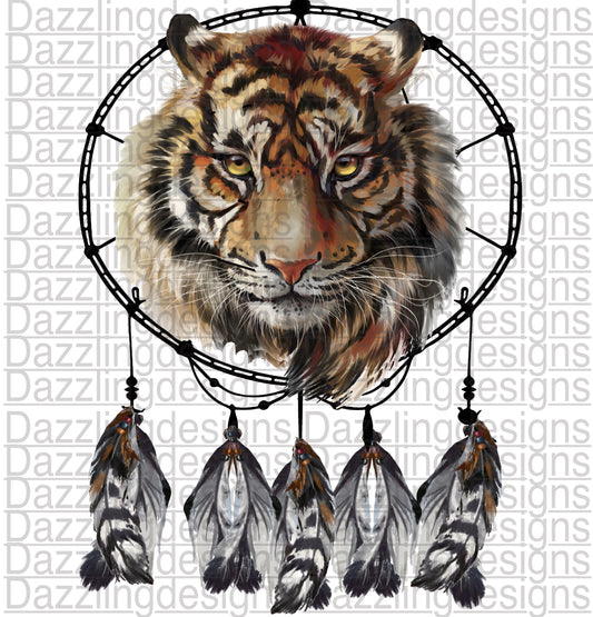 Brave Tiger  dream catcher