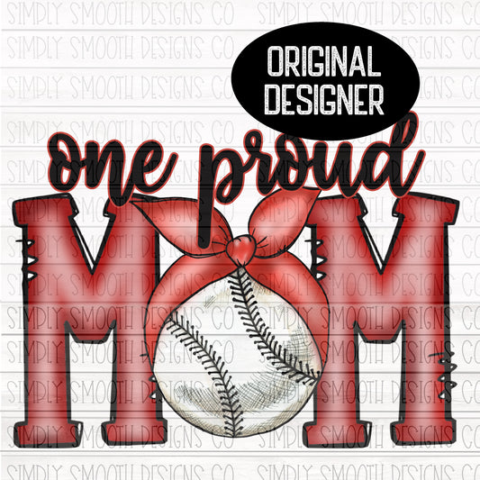 One proud Baseball Mom