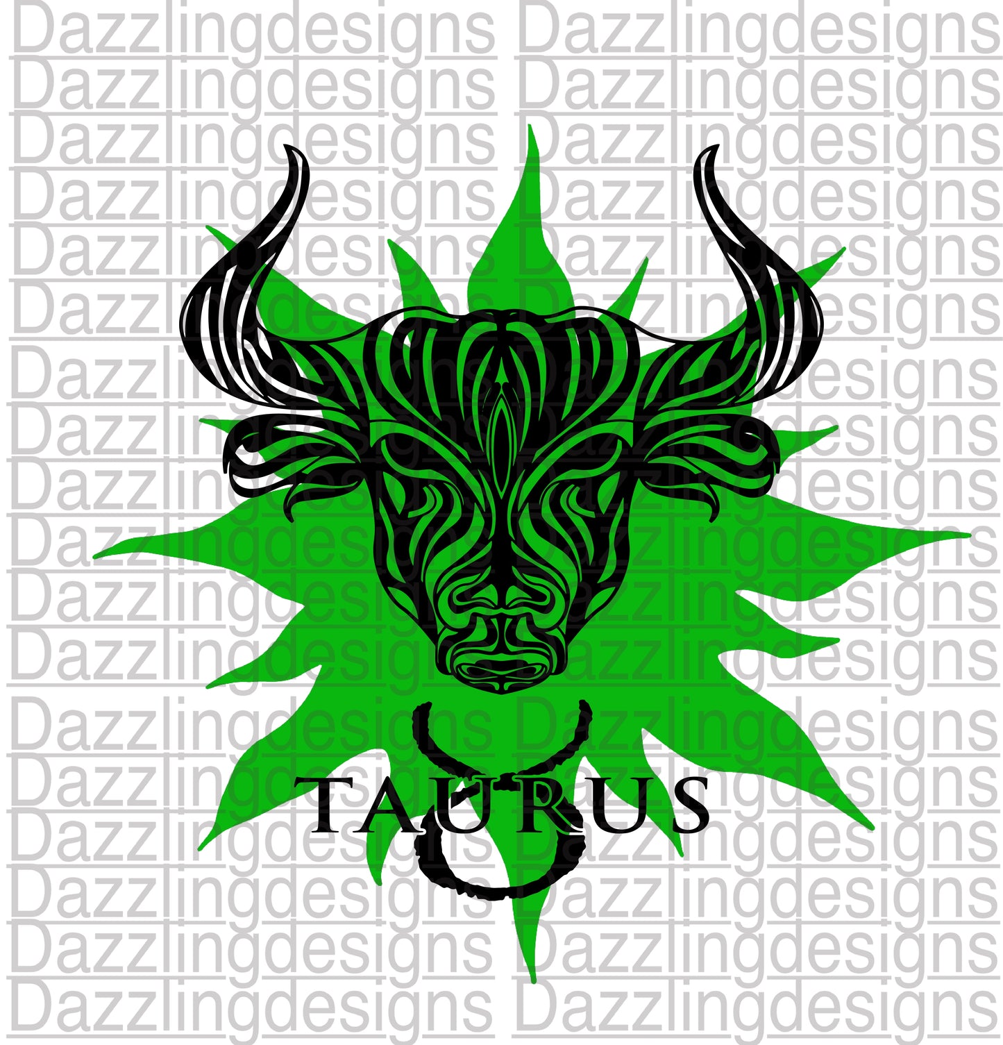 Zodiac Taurus Green