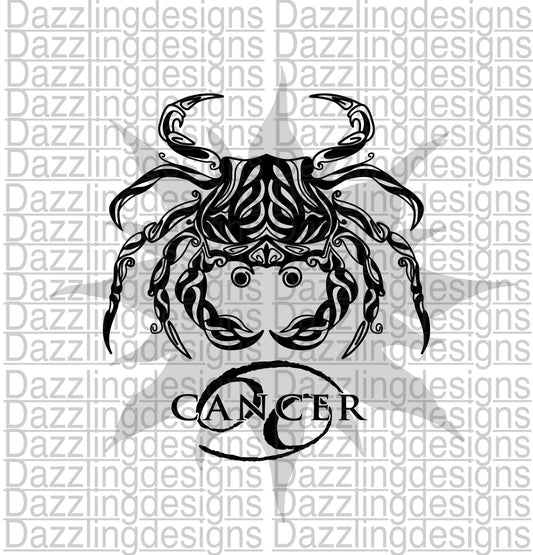 Zodiac Cancer grey