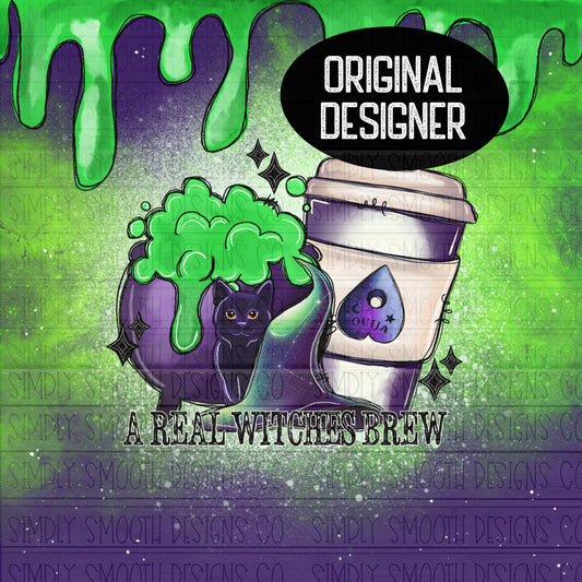 A real witches brew tumbler design