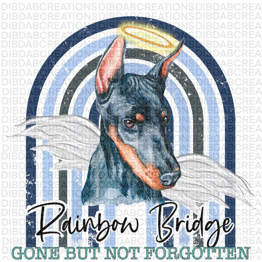 Rainbow Bridge Dog png digital download design