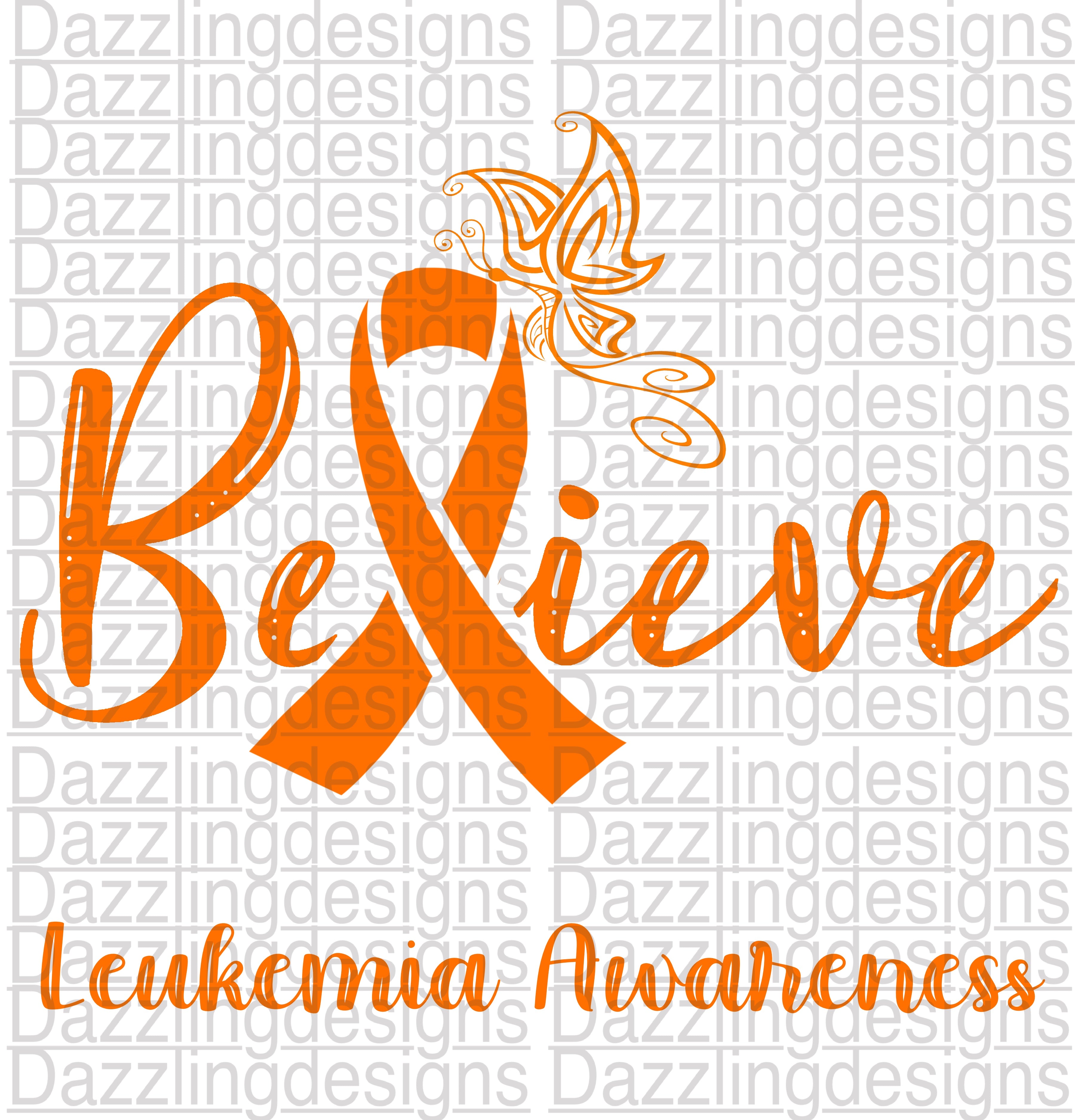 Leukemia Awareness – Simply Smooth Designs