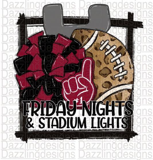 Football Friday Nights & Stadium Lights