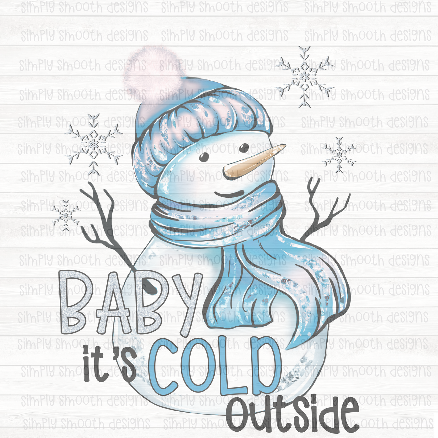 Blue Baby it’s COLD outside
