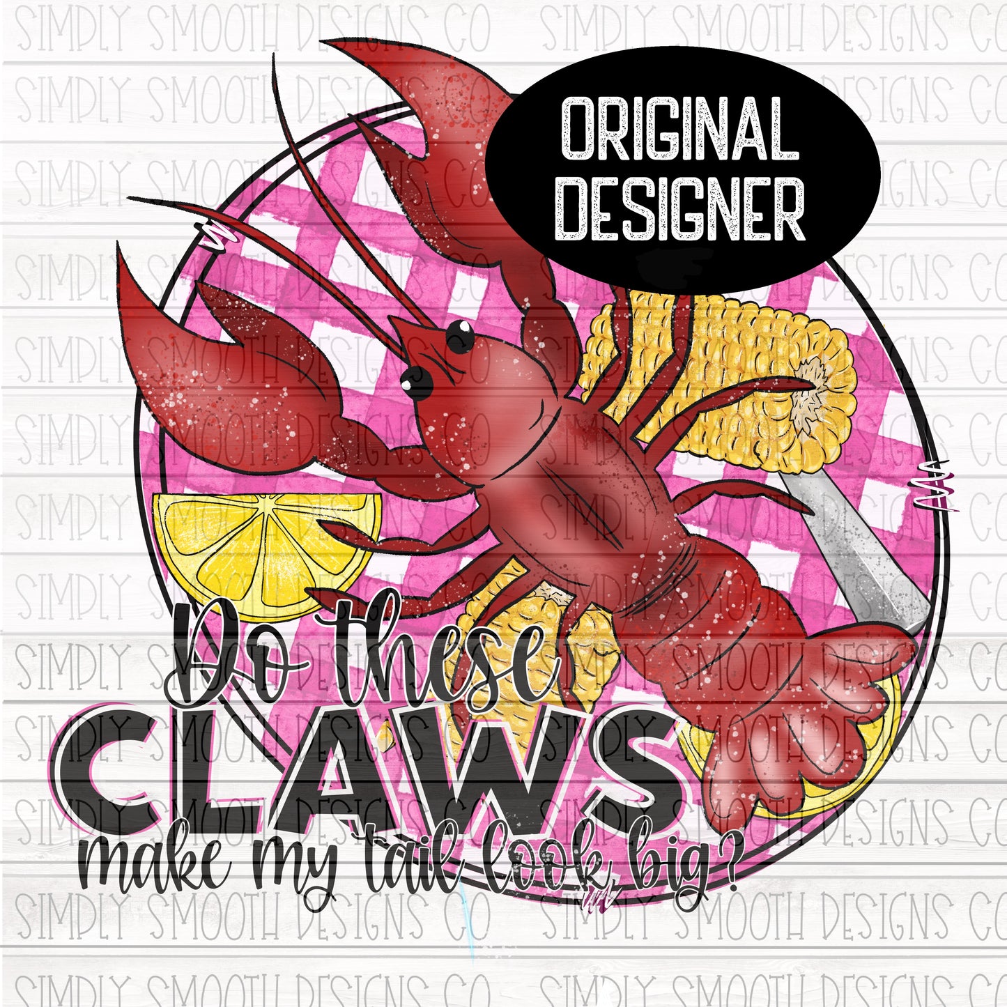 Do these claws make my tail look big crawfish