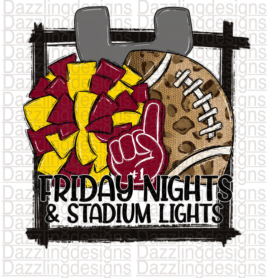 Football Friday Nights & Stadium Lights