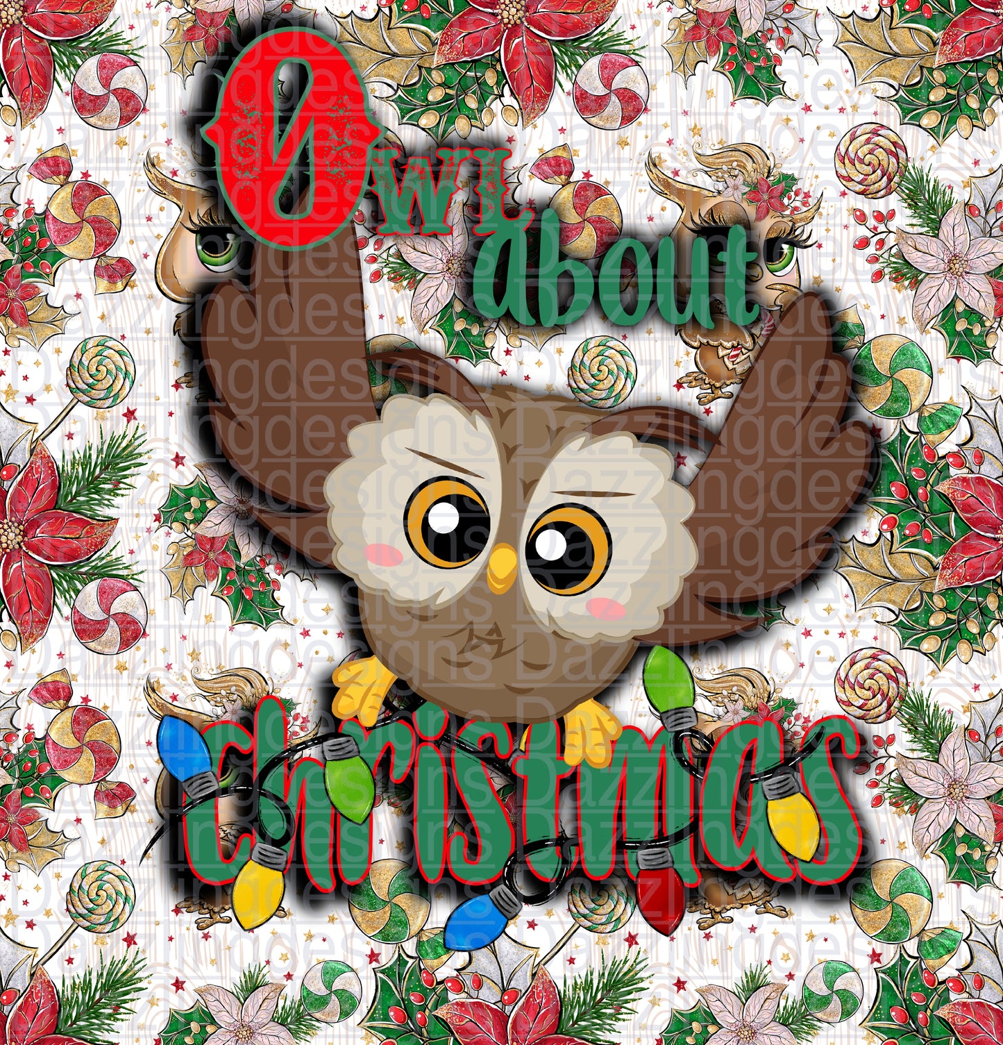 Owl about Christmas