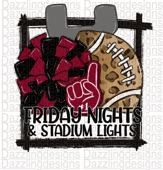 Football Friday Nights & Stadium Lights