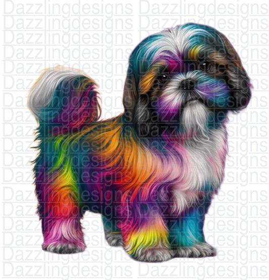 LF fur baby Shih Tzu 4 clipart