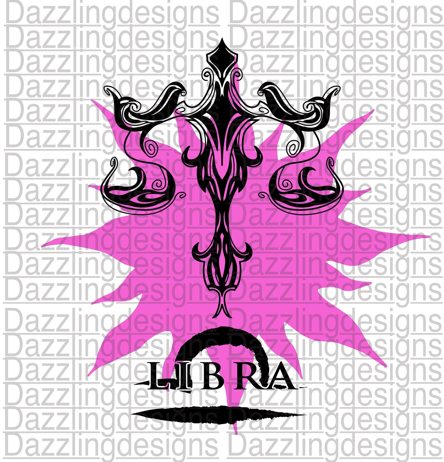 Zodiac Libra Pink