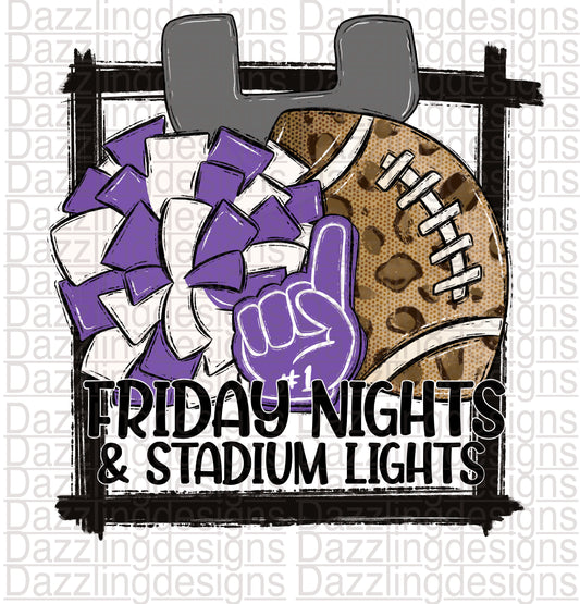 Football Friday Nights & Stadium Lights