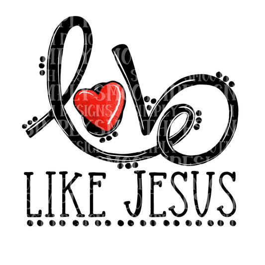 Love like Jesus