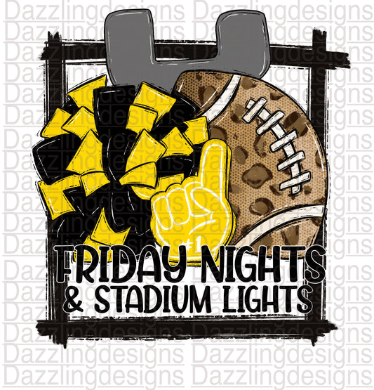 Football Friday Nights & Stadium Lights