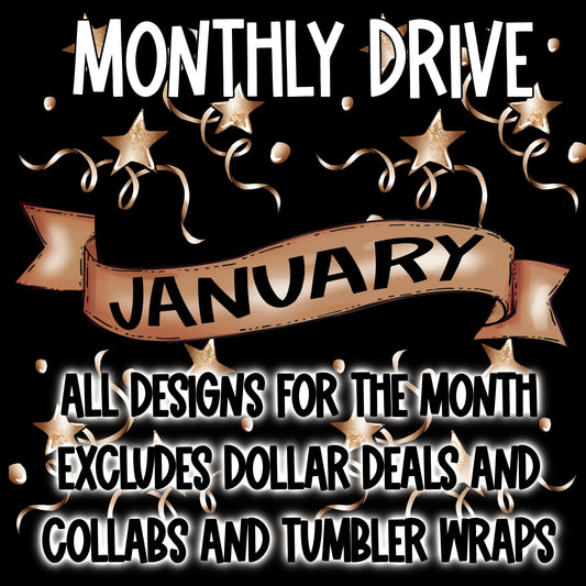 January 2023 monthly drive