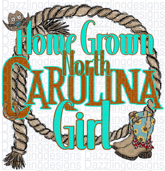 Home Grown North Carolina Girl