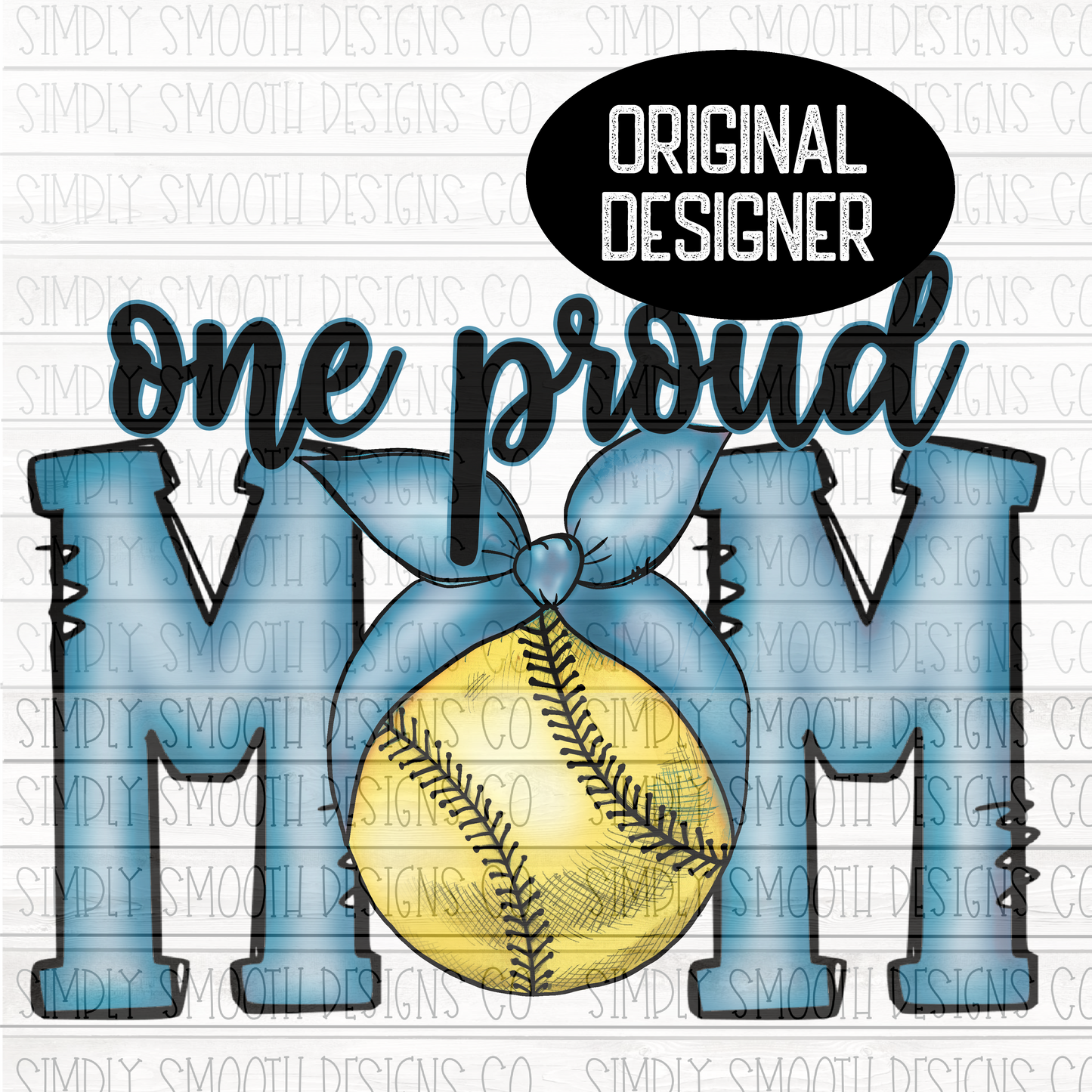 One proud Softball Mom