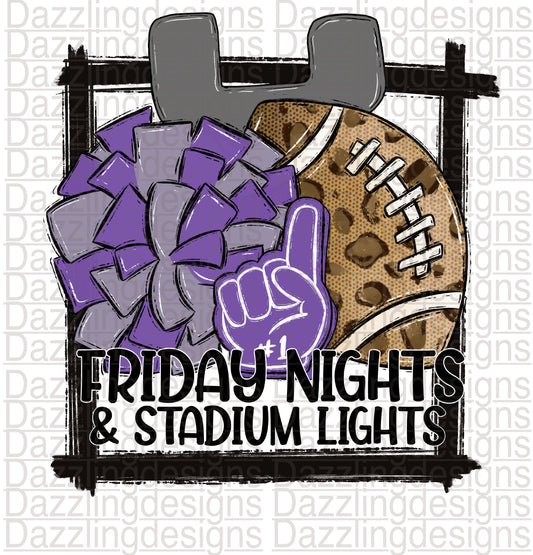 Football Friday Nights & Stadium Lights