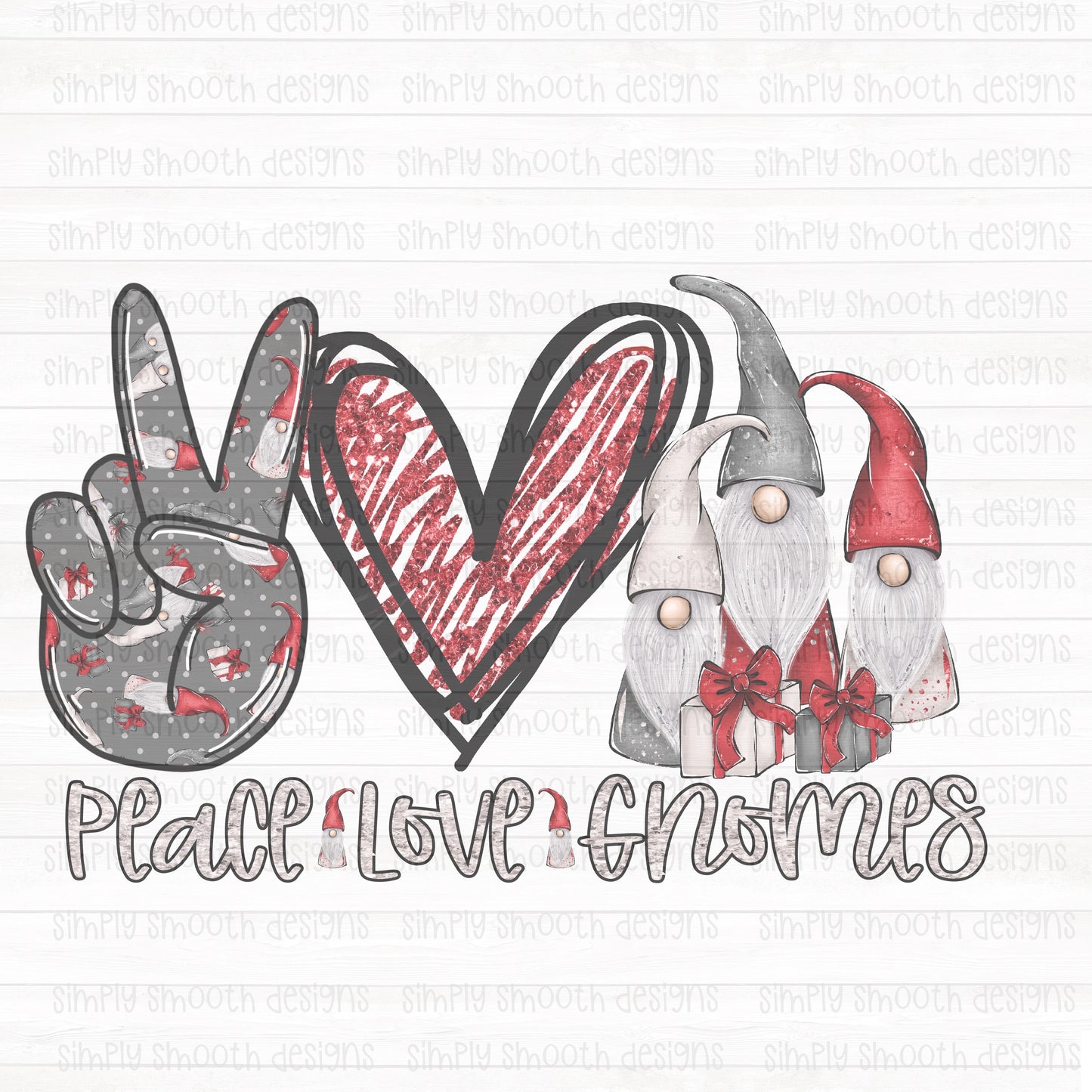 Peace love Gnomes