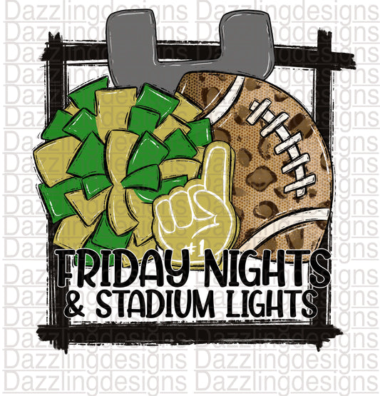 Football Friday Nights & Stadium Lights