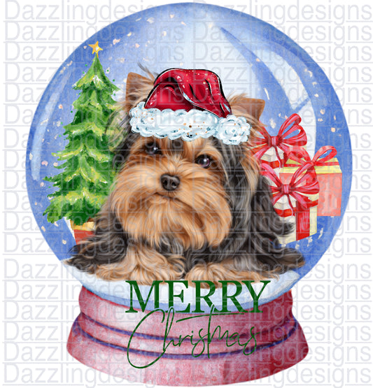 Merry Christmas Yorkie