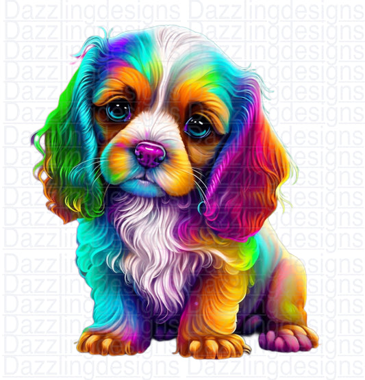 LF fur baby Cocker Spaniel 3 clipart