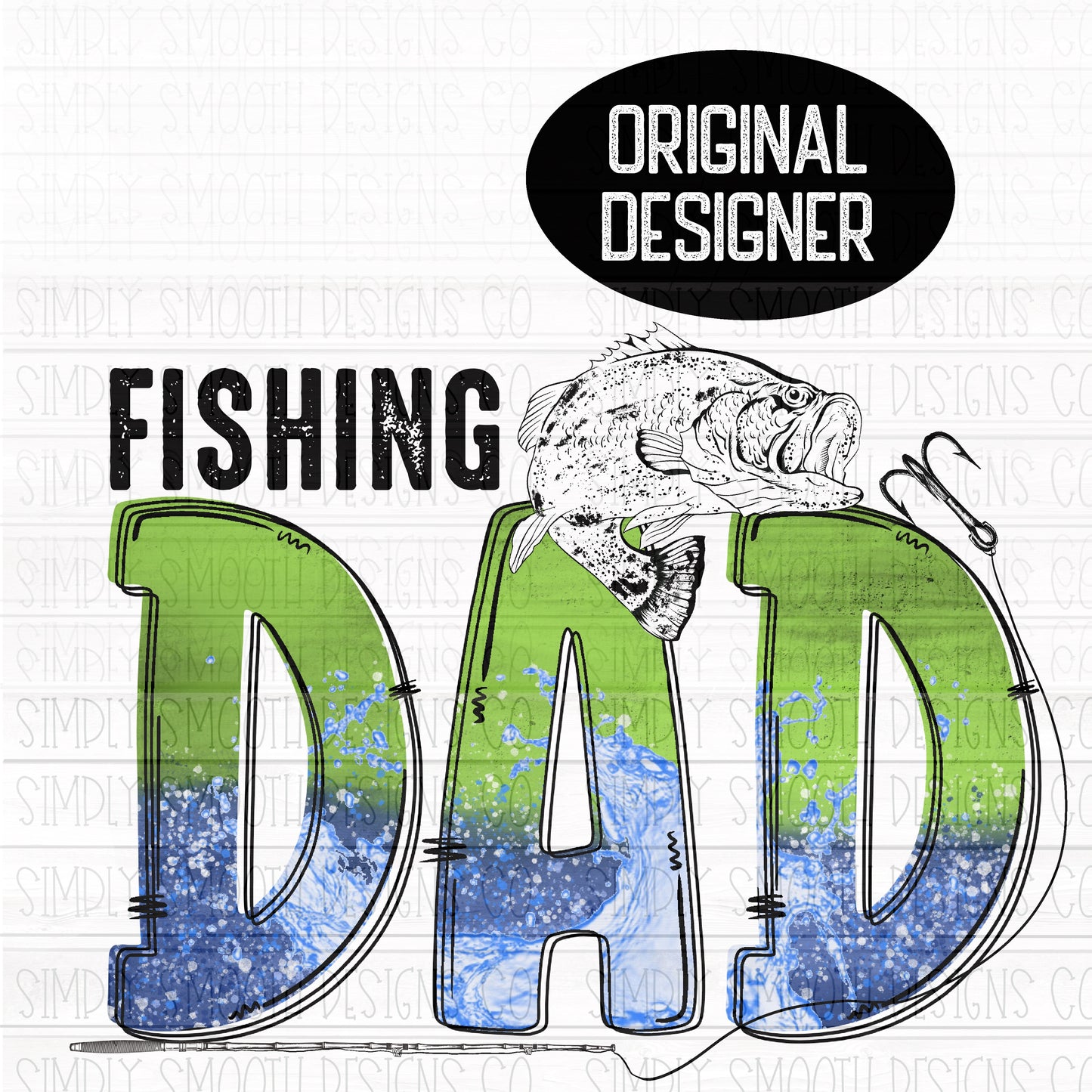 Bass fishing Dad