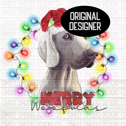 Merry woofmas Christmas Great Dane