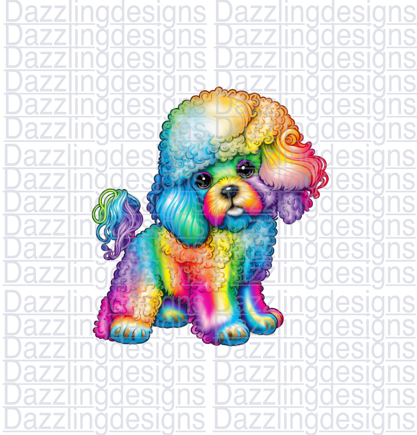 LF fur baby POODLE clipart