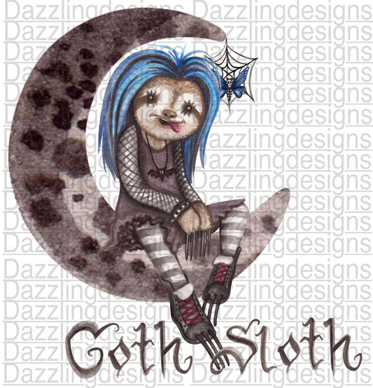 Goth Sloth Girl