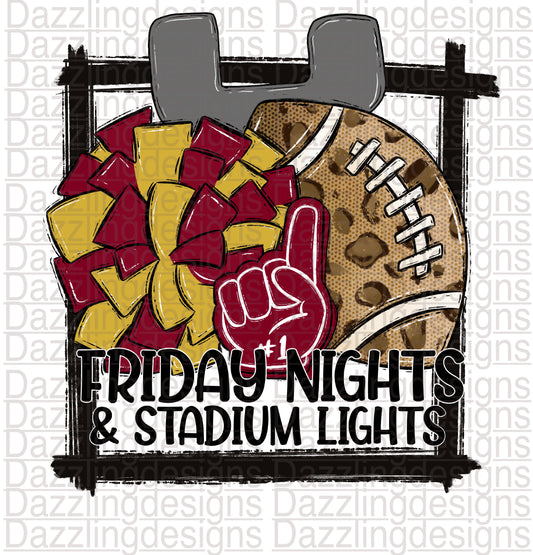 Football Friday Nights & Stadium Lights