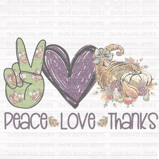 Peace love thanks